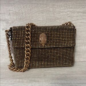 Kurt Geiger Gold Party Shoulder Bag